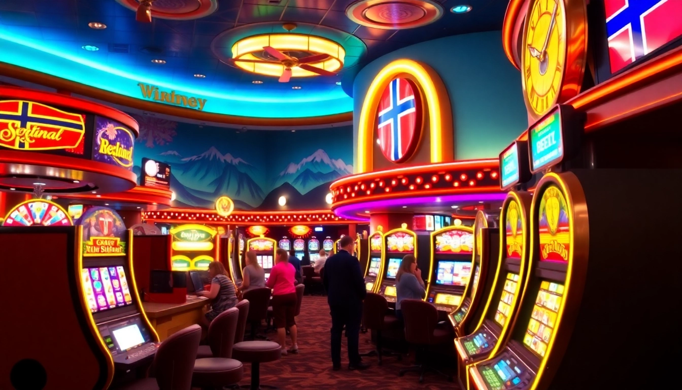 Engage in thrilling experiences at norska casino with colorful slots and a lively ambiance.